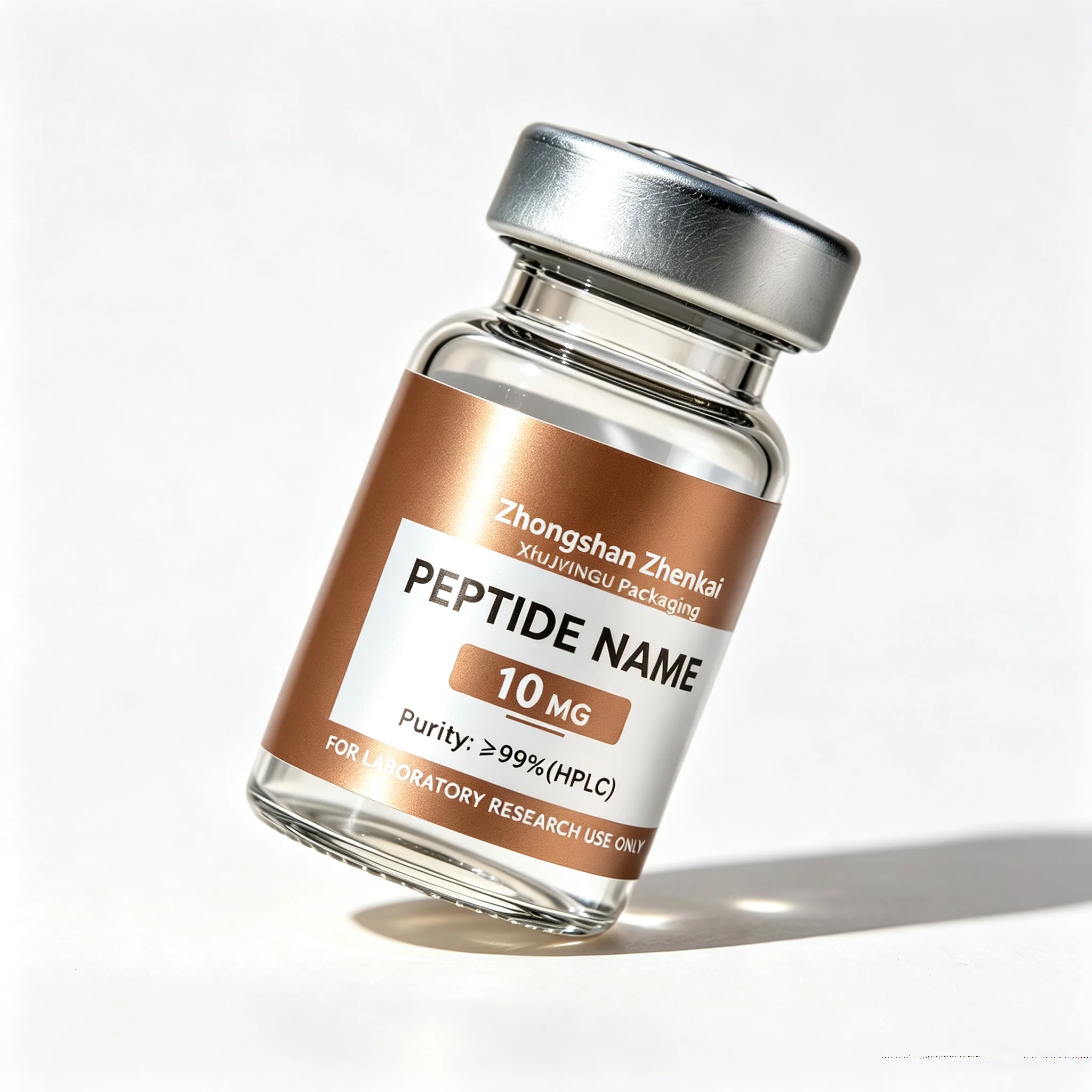 Premium Custom Peptide Label Packaging Stickers Paper Boxes Apply To 3ml 5ml 10ml Vials Fitness Skincare Supplement Accessories