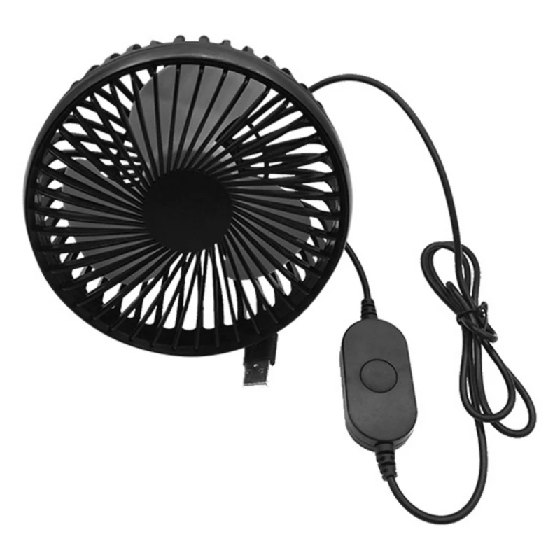  Versatiled USB Power Mini Fan For Car Dashboard Or Desktop Cooling Fan
