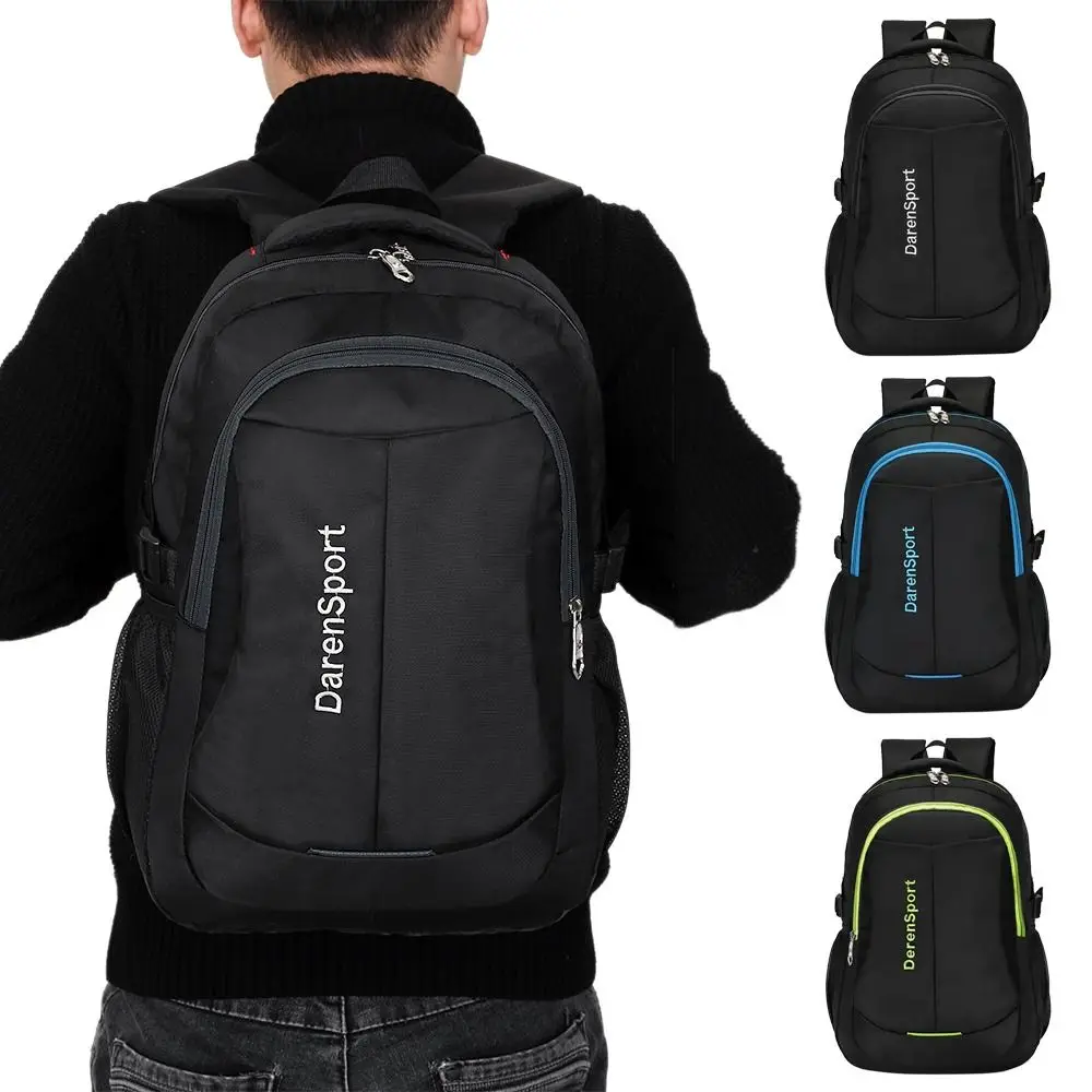 Oxford Shoulder Backpack Fashion Lightweight Waterproof Travel Laptop Rucksack Large Capacity Wear-resistant Student School bag