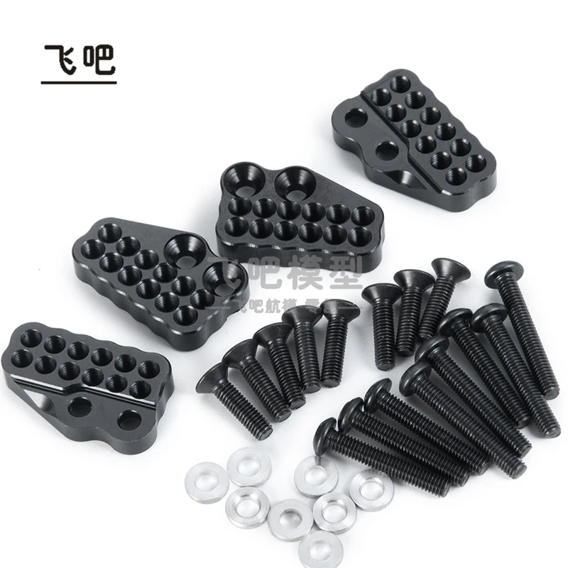 Aluminum Alloy Porous Front and Rear Suspension Bracket Fixing Code for Axial Capra UTB Little Goat AXI03004 DIY Accessaries