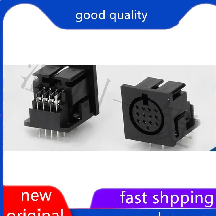 10pcs original new DS-13-04a square DS terminal connector large thirteen core 15 pin socket 13 PIN pin DIN female base