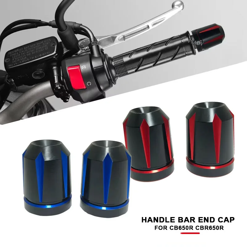 

Motorcycle Handlebar Grips Handle Bar End Cap Plug For HONDA CB650R CBR650R CBR CB 650 R 2019-2023 2020 2021 2022