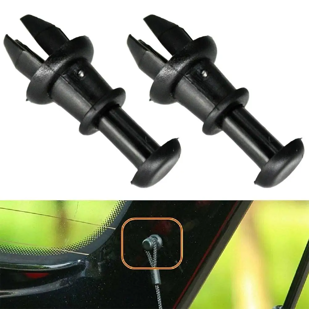 2pcs Boot Trunk Parcel Shelf Tray Strap String Clips for VW Golf VW Tigaun Q2 A3 Headquarters Leon Fabia Pivot Holder