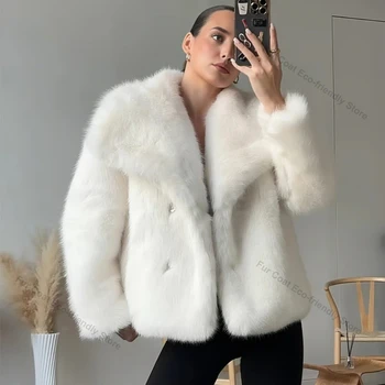 Womens Faux Fur Coat Cropped Soft Plush Artificial Short Fur Coat Holiday Party Elegant Winter Fashion Outerwear Coats for Women 3 Womens Faux Fur Coat Cropped Soft Plush Artificial Short Fur Coat Holiday Party Elegant Winter Fashion Outerwear Coats for Women 3