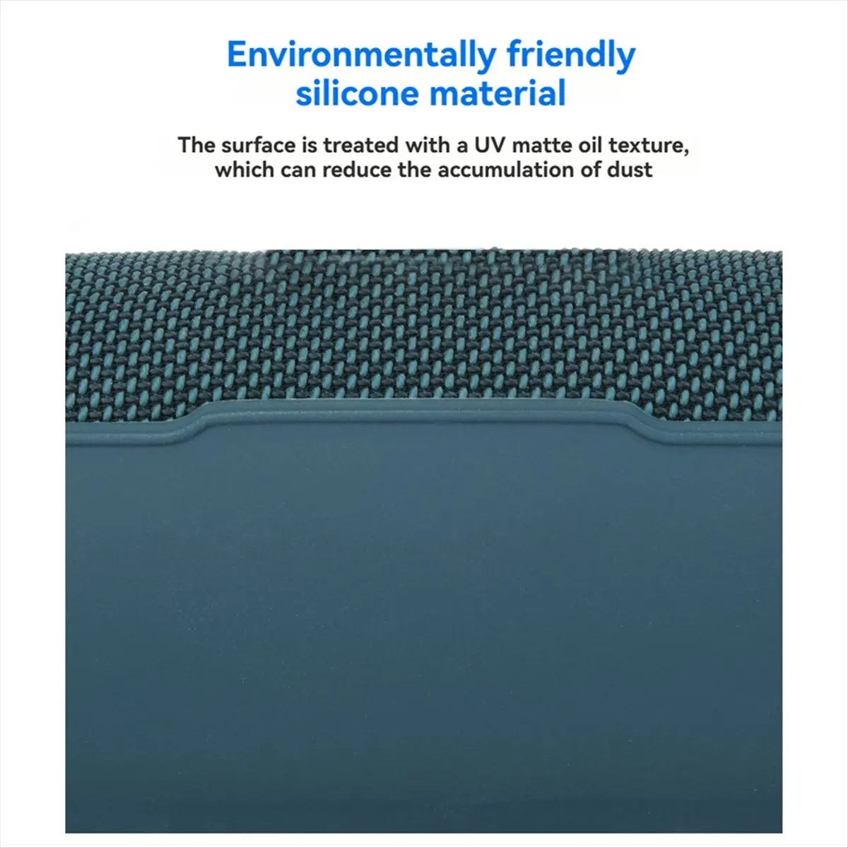 

Портативный дорожный чехол M85K с плечевым ремнем и ремнем для крепления велосипедного стержня, силиконовый чехол для динамика Flip 7, синий