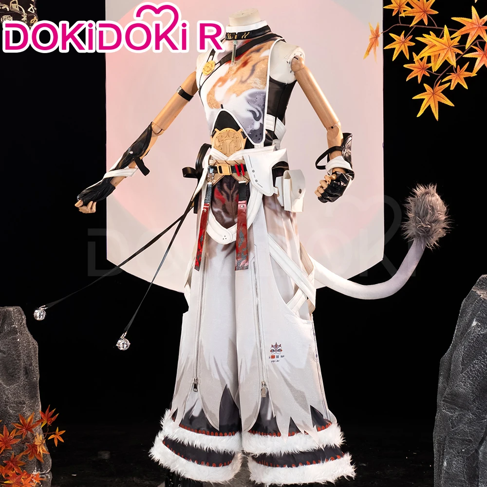 Ling Yang Cosplay Costume Game Wuthering Waves Cosplay DokiDoki-R Men Lion Boy Costume Ling Yang Cosplay Ears Tail