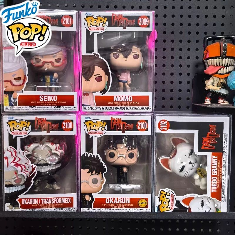 Funko Pop Original DanDaDan: Momo Turbo Granny Seiko # Muñeco de acción 2101 2102 2099 2100 2153 2154, modelo de juguete, regalo
