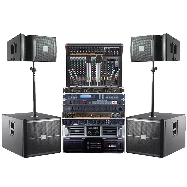 Amplificadores de Sonido Profesionales Vrx 932, Amplificadores de Altavoces JBLS, Conjunto de Audio para Conciertos al Aire Libre, Altavoces Line Array para Escenarios