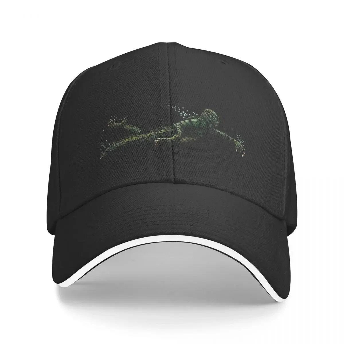 CREATURE FROM THE BLACK LAGOON ILLUSTRATION Baseball Cap Brand Man cap beach hat Women's Beach Outlet Men's