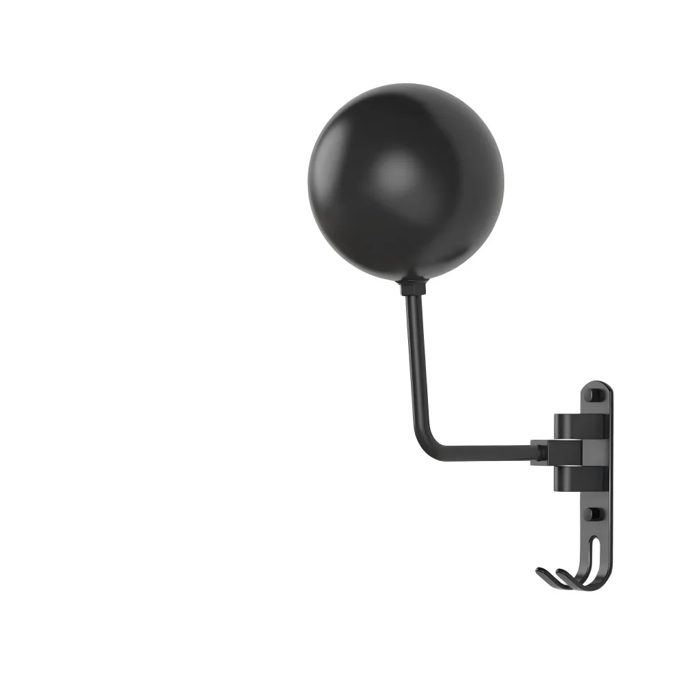 AliExpress NONE Motorcycle Car Parts Tools Clothes Bag Coats Caps Rugby Bicycle Helmet Racks 180° Rotating Wall Mounted Helmet Display Holder