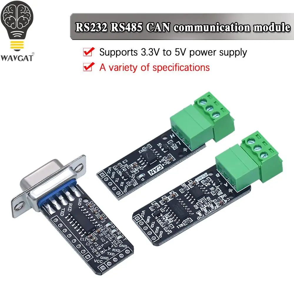 RS232 RS485 może do TTL moduł komunikacyjny moduł portu szeregowego moduł CAN