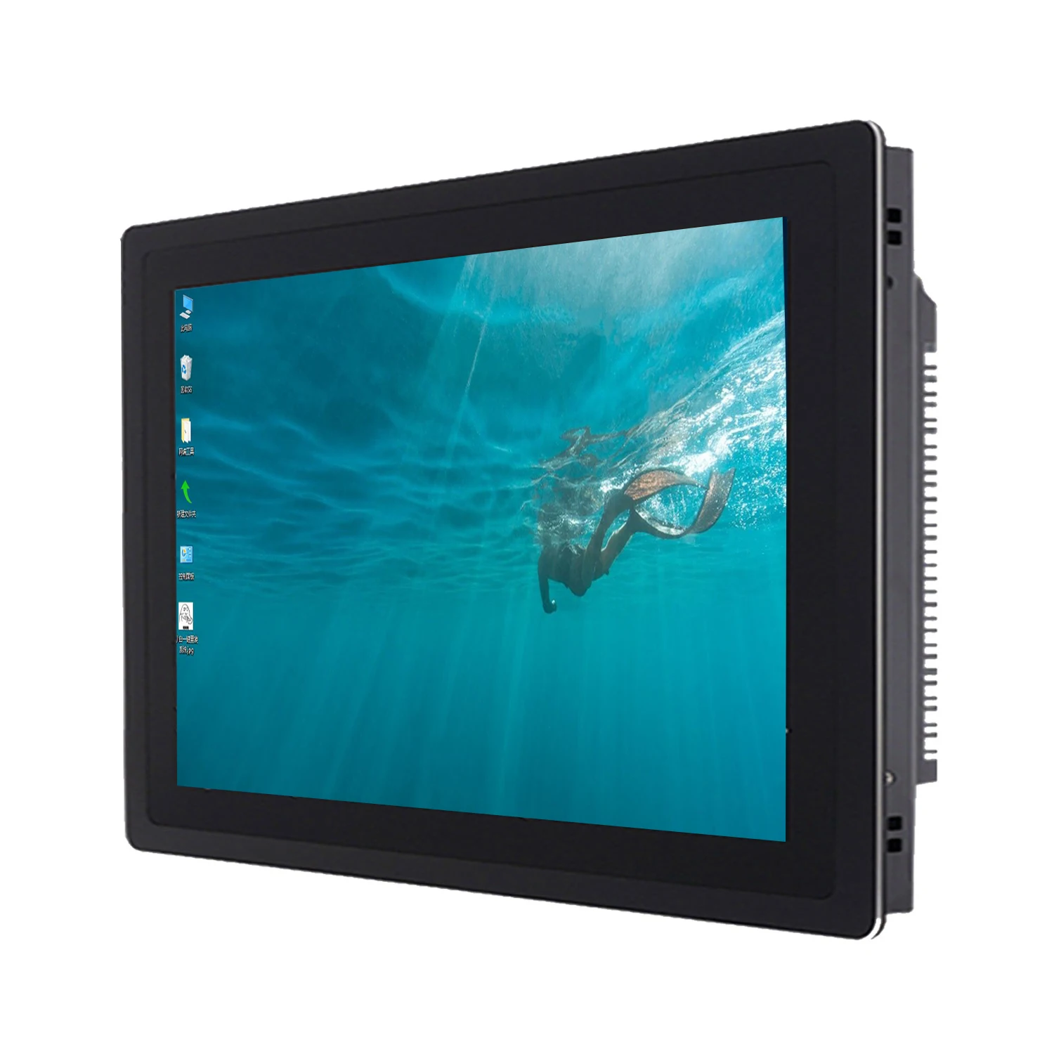 

21.5 inch industrial computer all-in-one panel pc with capacitive touch screen tablet pc wifi rs232 com for Win10 pro 1920x1080