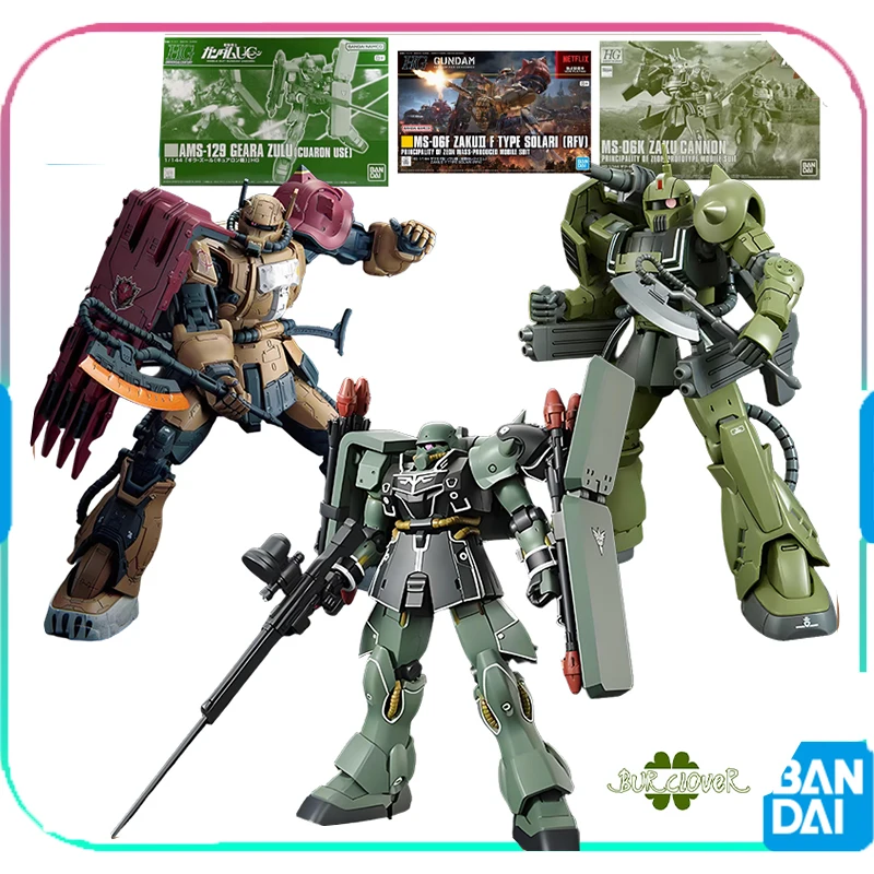 

IN STOCK BANDAI ORIGINAL GUNDAM HG KILA ZULU KRON SPECIAL MACHINE Anime Action Figure Assembly Model Toys Collectible Model