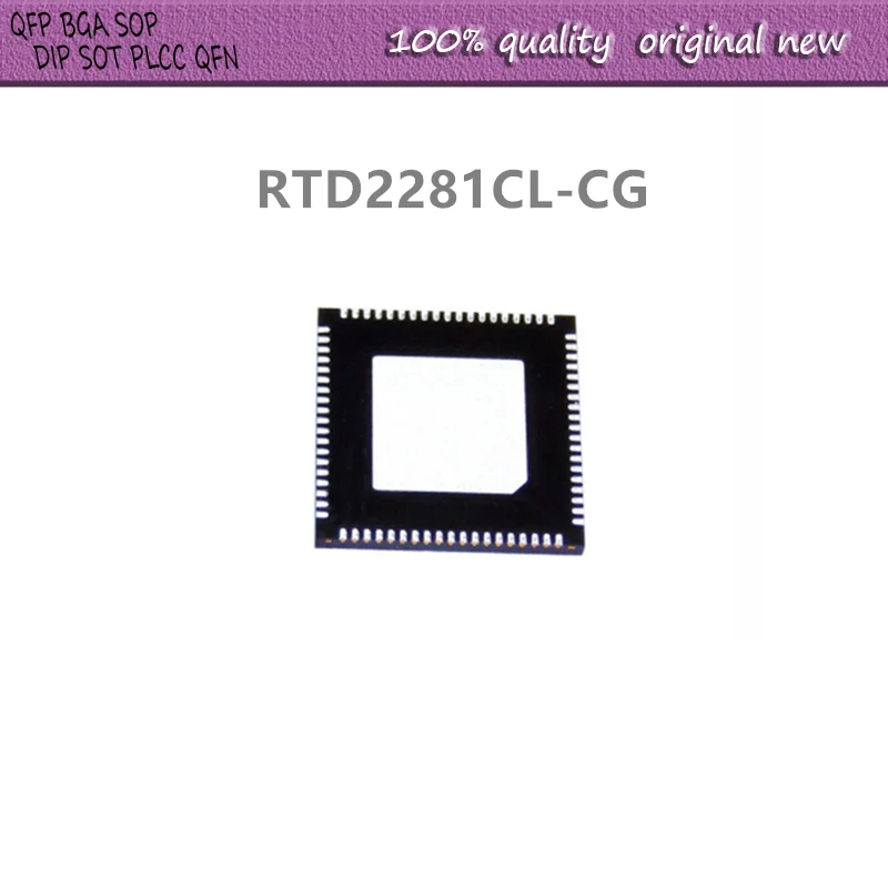 

10Pcs/Lot RTD2281CL-CG RTD2281CL MQFN76