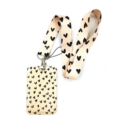 Little Hearts Love Lanyard for Keys Phone Cool Neck Strap Lanyard for Camera Whistle ID Badge Cute webbings ribbons Gifts