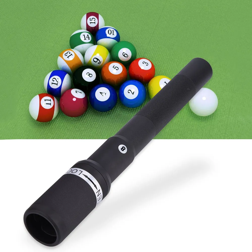 

Billiard Pool Cue Extension 12.6inch Aluminium Alloy Billiard Pool Cue Extreme Extender Telescopic Extension