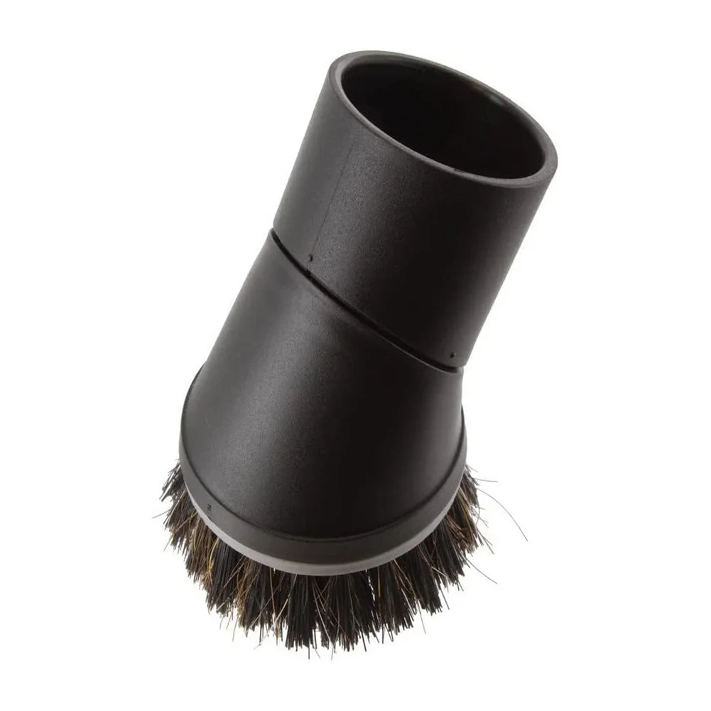 2.5cm Long Horse Horsehair Bristle Round Dust Brush Vacuum Cleaner Converter Adapter Replace 35mm Adapters Clean Brushes