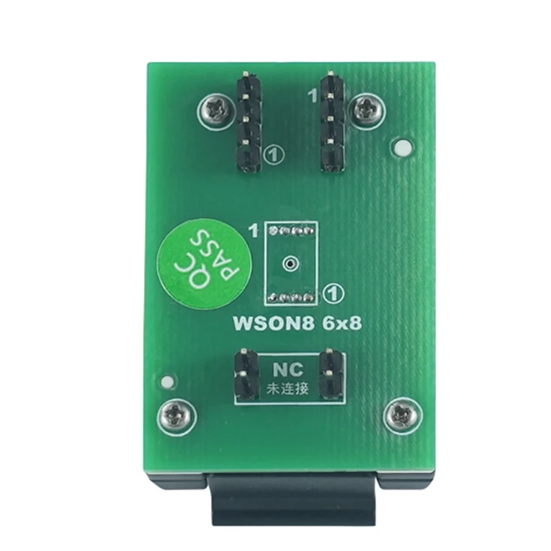 QFN8 WSON8 DFN8 5X6/6X8 QFN8 WSON8 DFN8 Adapter For SPI NAND NOR Flash MLF8 MLP8 SON8 With High-End Spring Probe (B)