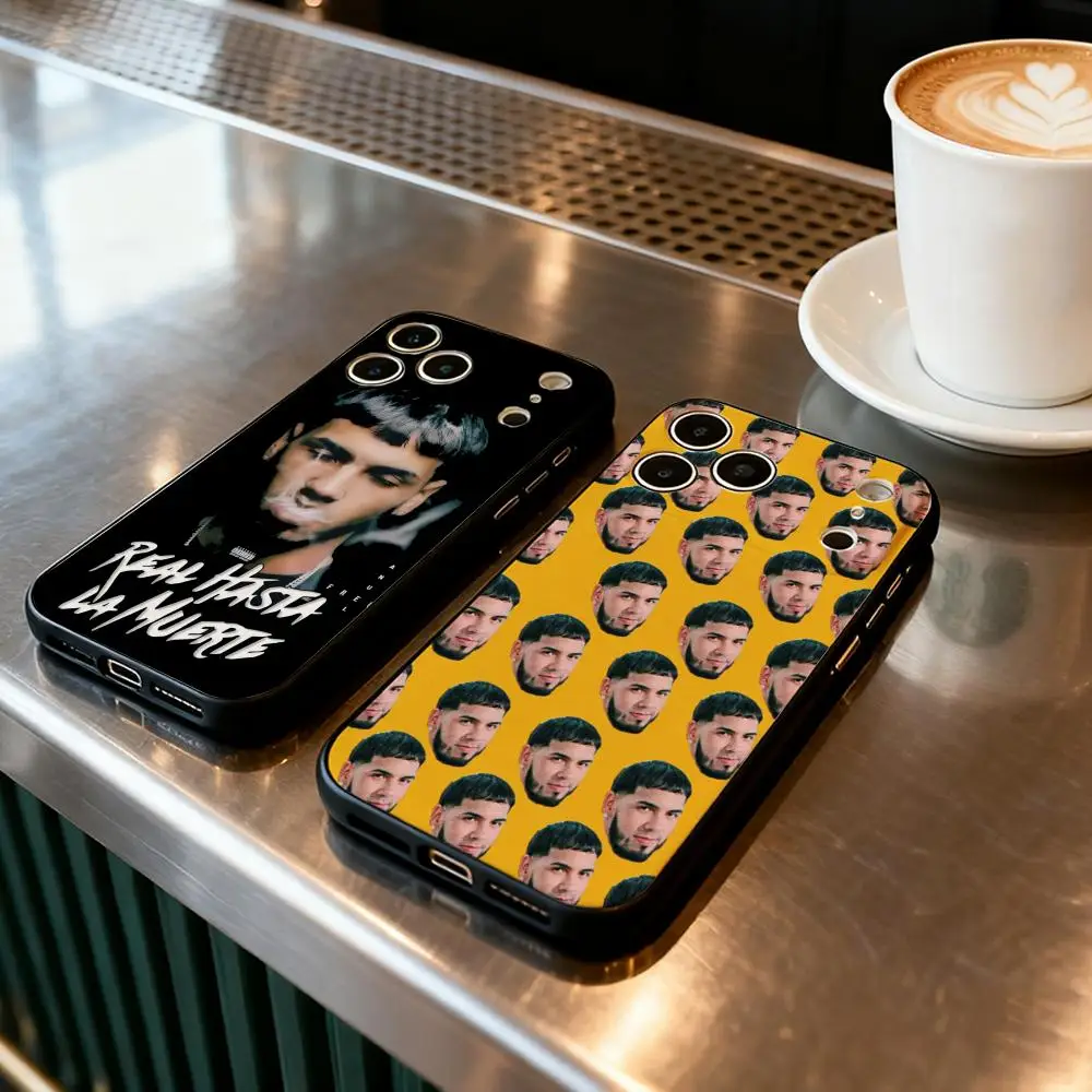 حافظة لهاتف آيفون 17 16 15 14 13 12 11 Pro Max Plus Air حافظة سوداء ناعمة لهاتف آيفون 17 16 15 14 13 12 11 #2