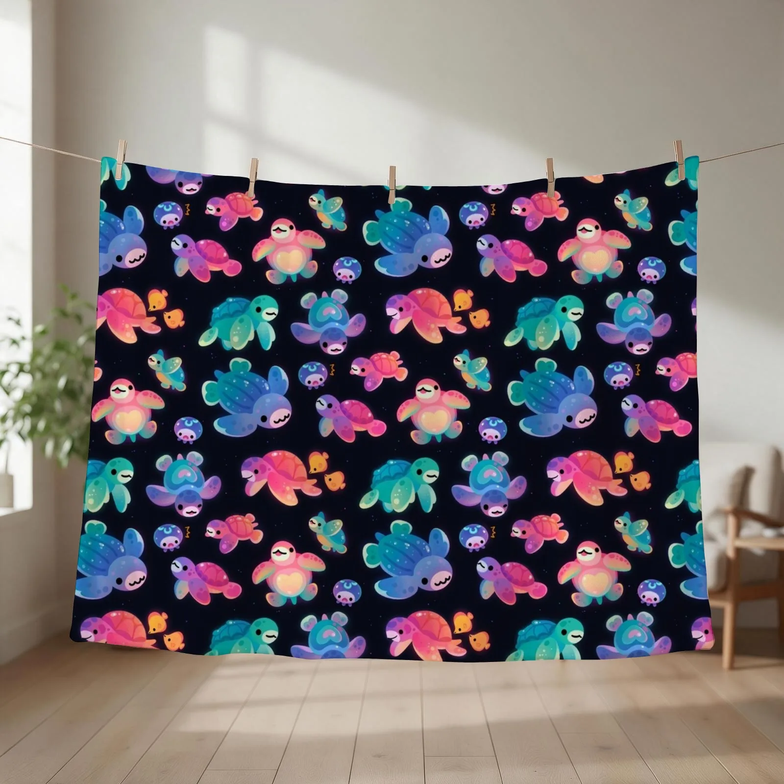Sea turtle Throw Blanket Extra Large Throw manga Picnic Decorative Throw Blankets