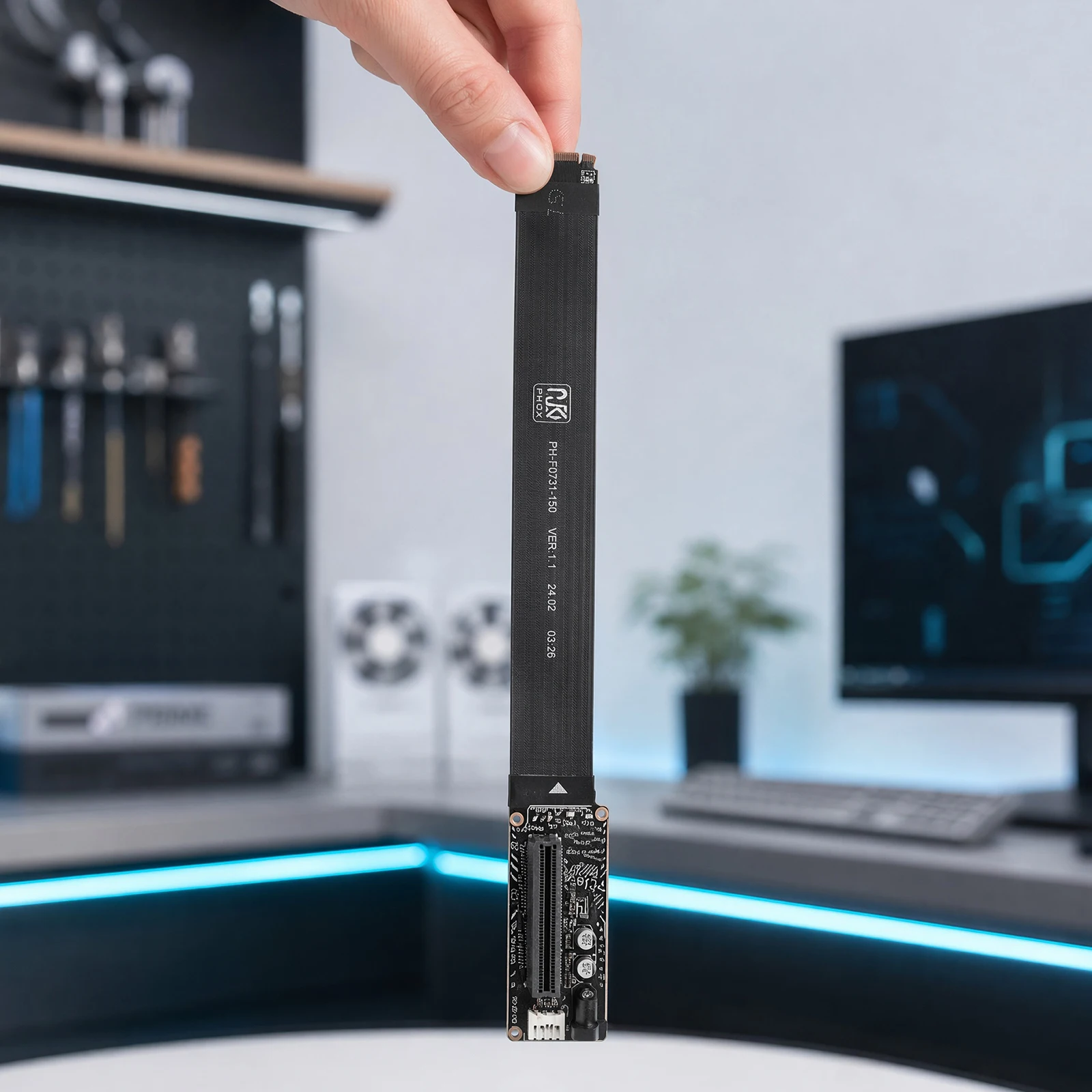 Karta rozszerzeń PCIe 4.0 X4 d – Pcie Riser Cable recenzja i cena