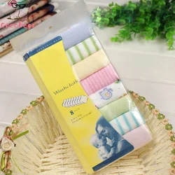 100% Cotton Newborn Baby Towels Saliva Towel Nursing Towel Baby Children Toalha Washcloth Handkerchief Kids Shower Care Set