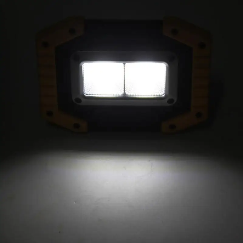 

Portable COB LED Floodlight 30W Rechargeable Flood light Outdoor lamp lighting flashlight optional purchase 18650 battery