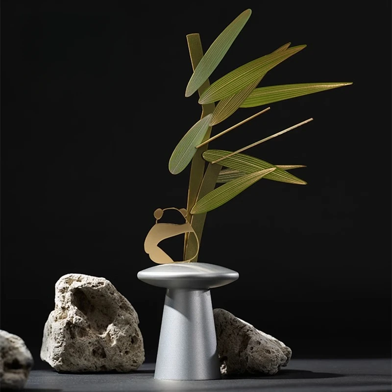 

Panda Bamboo Return to Peace Chinese Tabletop Ornament Aromatherapy National Style Birthday Housewarming Gift