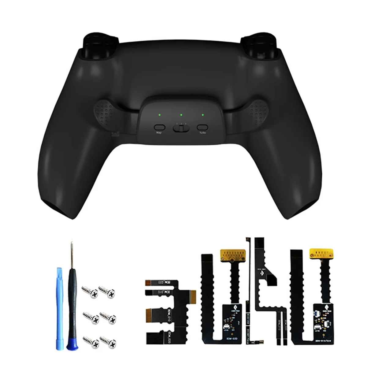 

Back Button for PS5 Controller Attachment Upgrade Board Redesigned Shell Programable Rise Remap for PS5 BDM010/020/030 B