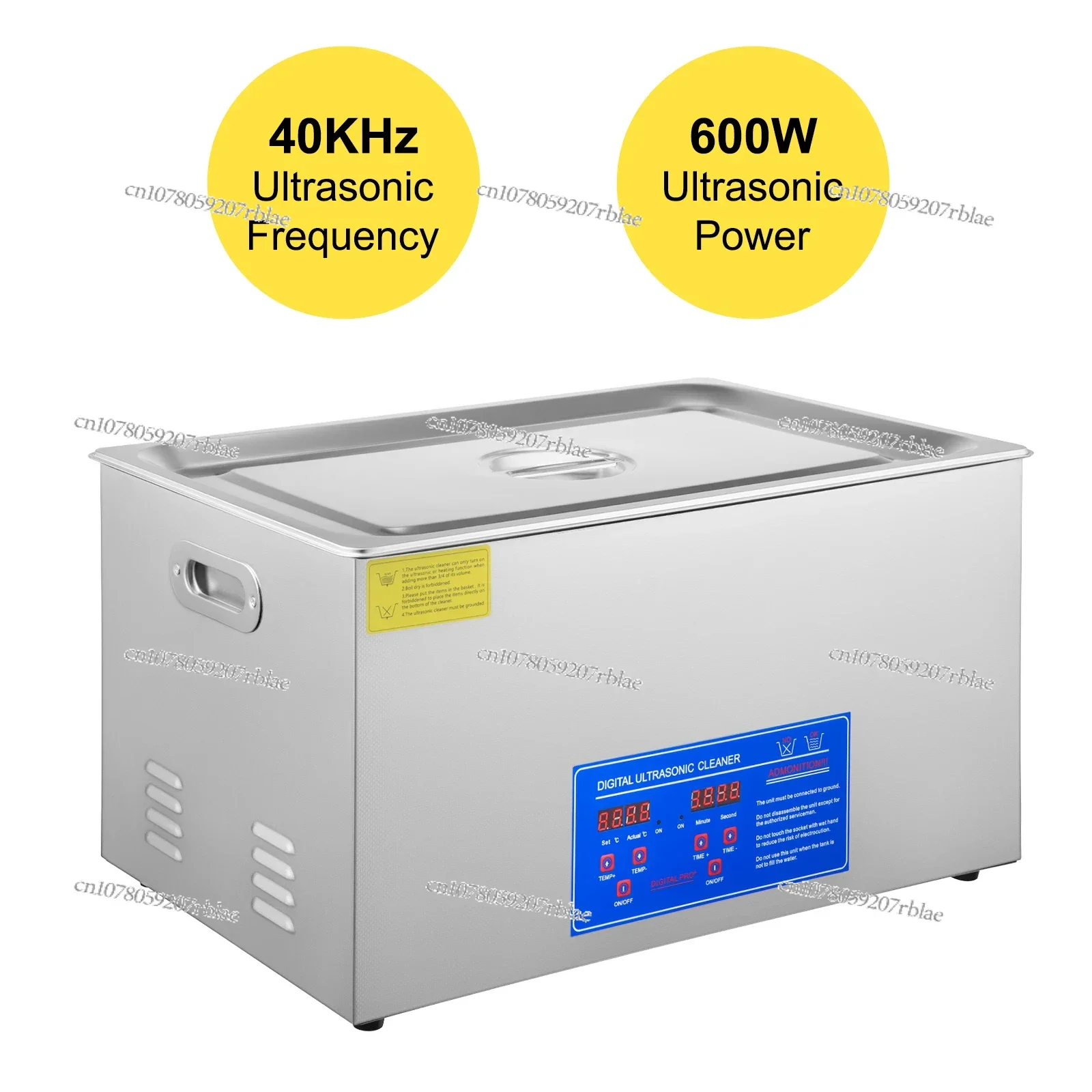 VEVOR 1.3L 2L 3L 6L 10L 15L 22L 30L Ultrasonic Cleaner Lave-Dishes Portable Washing Machine Diswasher Ultrasound Home Appliances