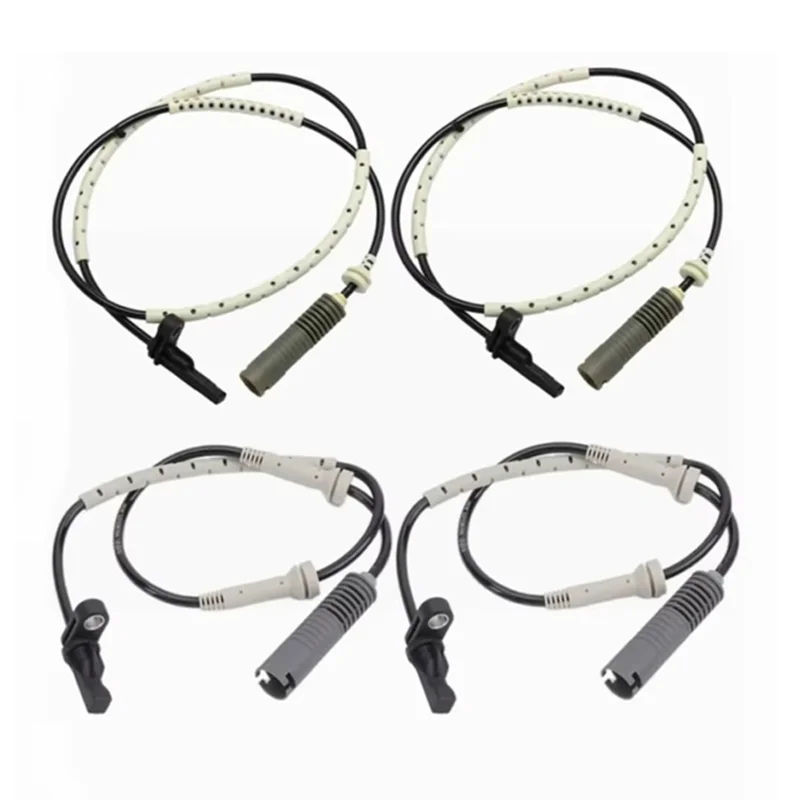 

4PCS ABS Wheel Speed Sensor 34526870075 34526870077 For BMW E87 E82 E90 E93 E92 130i M Coupe 330i 335i M3 325i N52B30F N54B30A