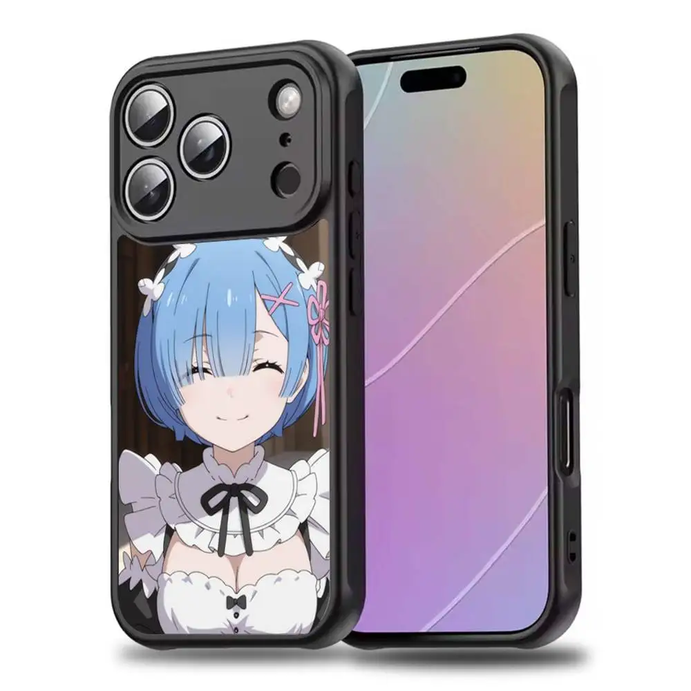 R-Rem R-Re Anime Zero Phone Case For iPhone 17,16,15,14,13,12,11,Pro,Max,Plus,Mini,SE4,E Magnetic Magsafe Wireless Charging