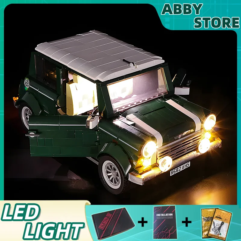 DIY LED Light Kit For LEGO 10242 MINI Cooper MK VII （Only LED Light,Without Blocks Model）