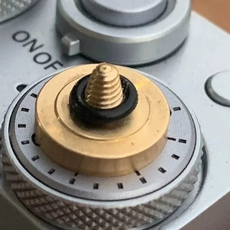 For Fujifilm X100V X100VI XPro1 XT5 XT30 XE3 X70 XF10 XA10 Metal Concave Surface Shutter Release Button