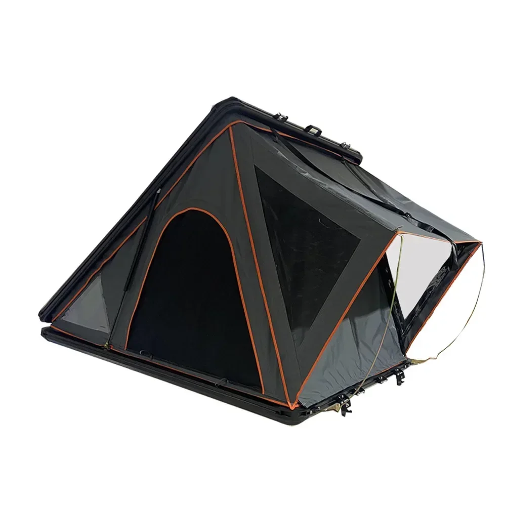 Camping tent Aluminum roof car triangle shell roof tent Outdoor hiking car roof car tent