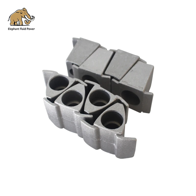 Spare Parts aluminum block 50H for Hydraulic Excavator Coupling Parts