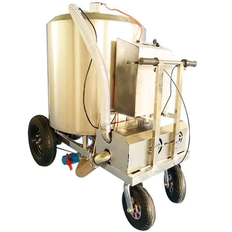 

Automatic porridge feed truck Pig farm feed pig stirring Electric liquid feeding Weighing heating feeding truck