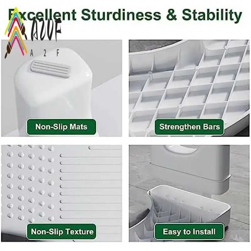 

A20F-табурет для туалетной какашки, портативный пластиковый табурет для взрослых, табурет для унитаза для взрослых, детский табурет для какашек