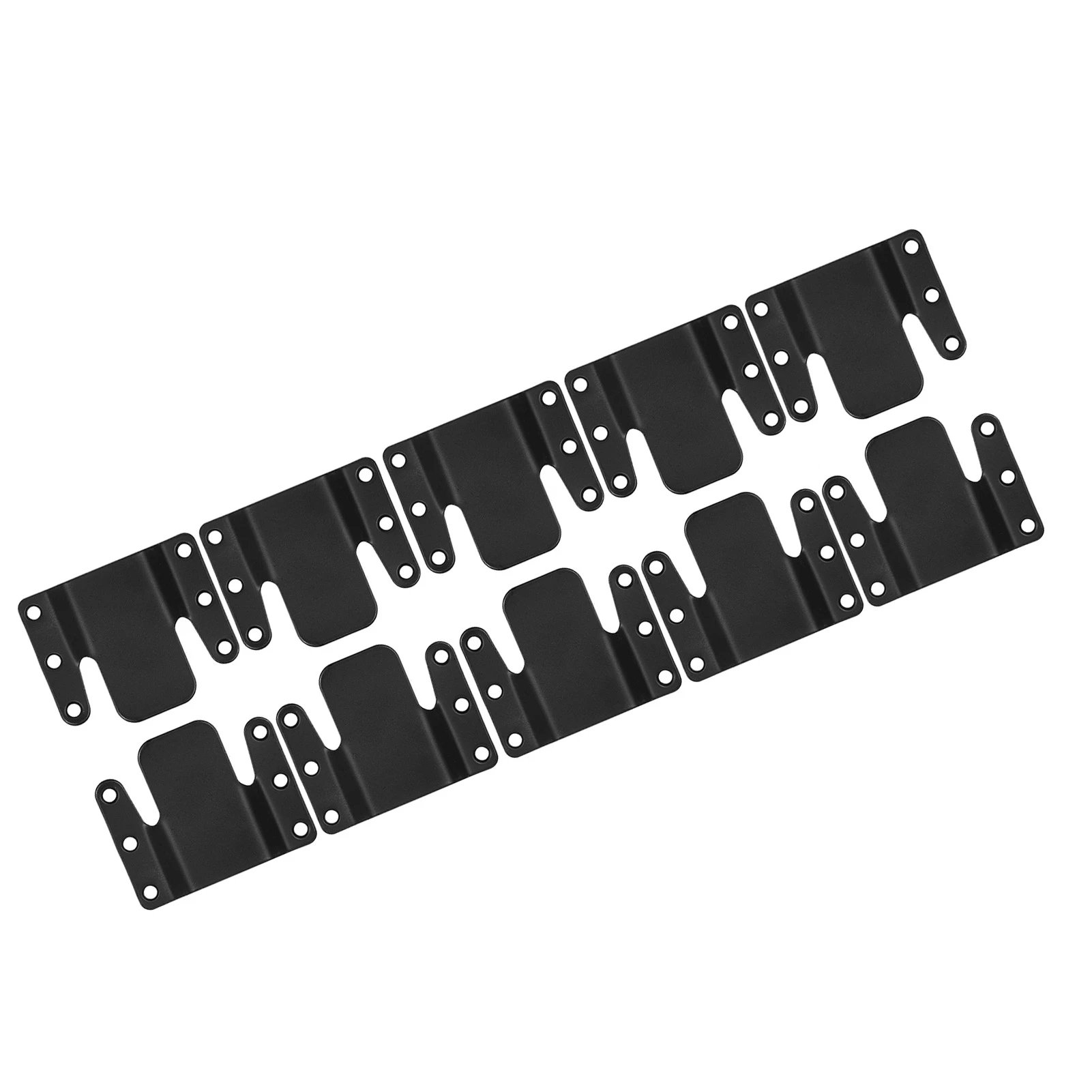 10Pcs Sectional Couch Connectors, Universal Sectional Sofa Interlocking, Easy to Install Couch Clips for Sectionals Sturdy Furni
