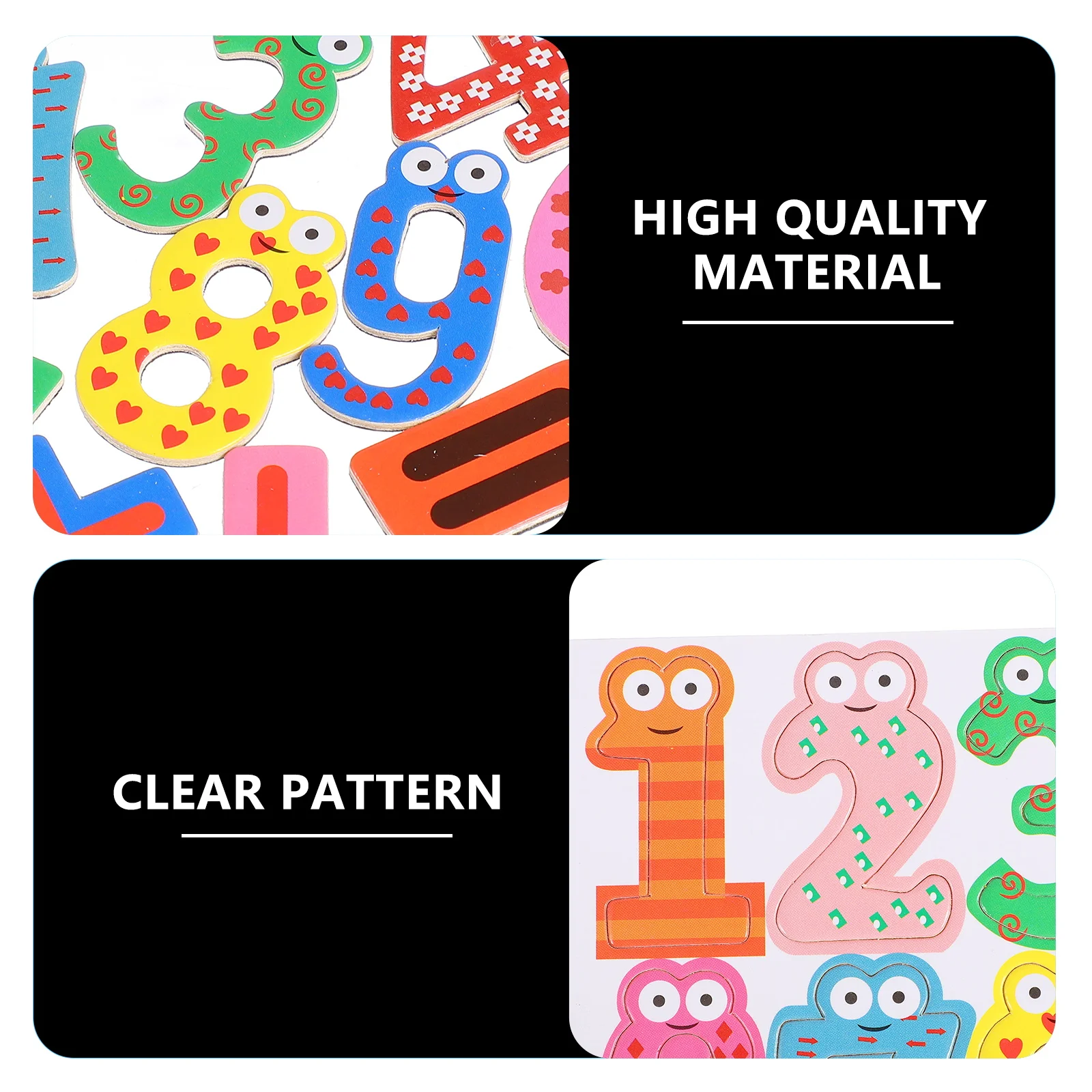 

Magnetic Numbers Decals 2 Sets Fridge Math Learning Kids Stickers Refrigerator Education Toys Household Decor Number Magnets