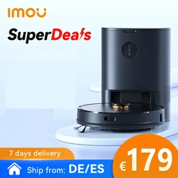 [Restaurierte Produkte] Imou L11 Pro Max Staubsauger 3in1 Selbstentleerender Roboterreiniger LiDAR Smart Home Appliance Reinigungsmaschine