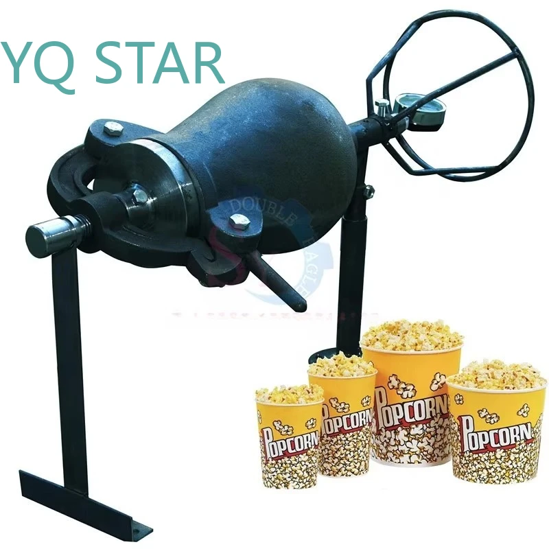 Commercial Electric Popcorn Puffing Machine for 3.5kg Batch Whole Grain Puffed Rice Maize Popper for Home Theater Kitchen
