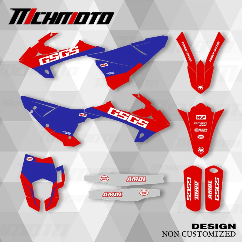 

MCHMFG новый стиль графические наклейки наборы наклеек для GASGAS 2018 2019 2020 EC