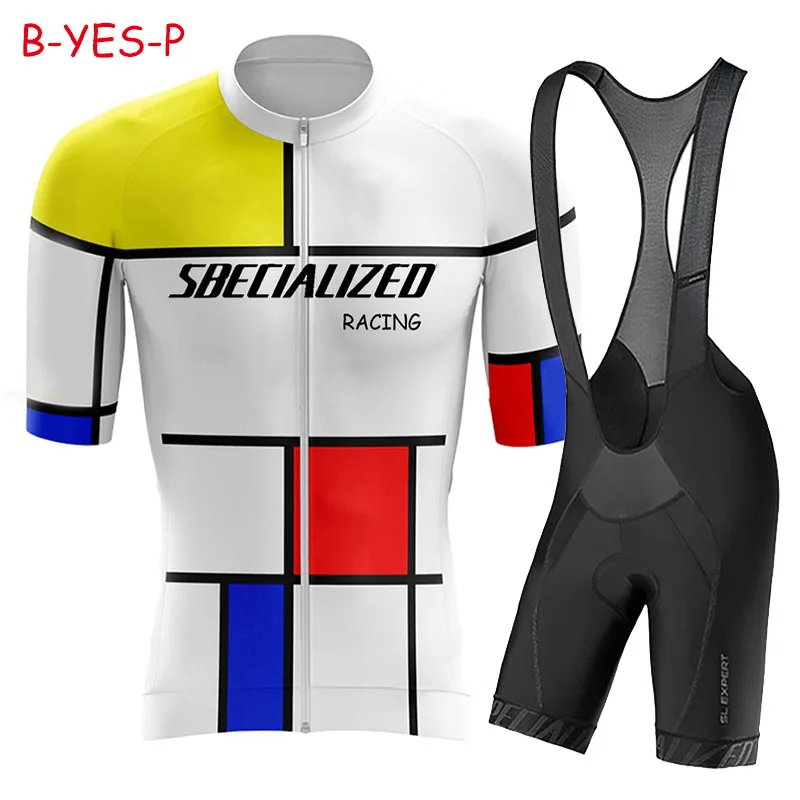 Cycling Bib Mtb Male Clothing Man Bike Outfit Clothes Summer 2025 Jersey Men Set Men\'s Sportswear Uniform Pants Shorts