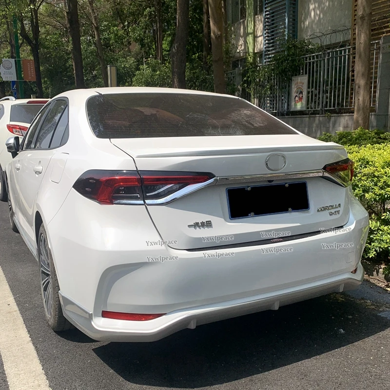 Becquet Toit Coffre Arrière ABS Pour Toyota Corolla Hatchback 2019-2023 - Aileron Non Peint