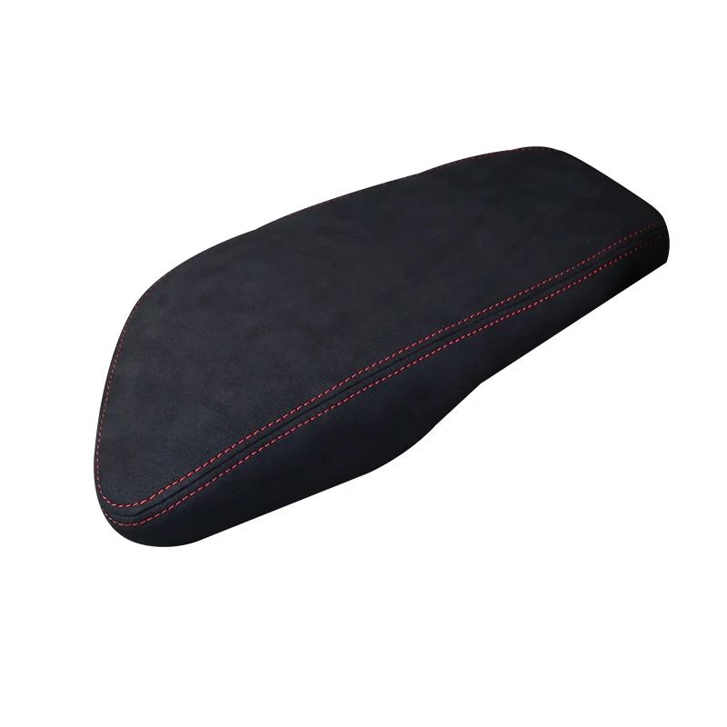 For BMW X1 E84 2011 2012 2013 2014 2015 Carbon fiber patterned central control armrest box protective cover Car accessories image 4