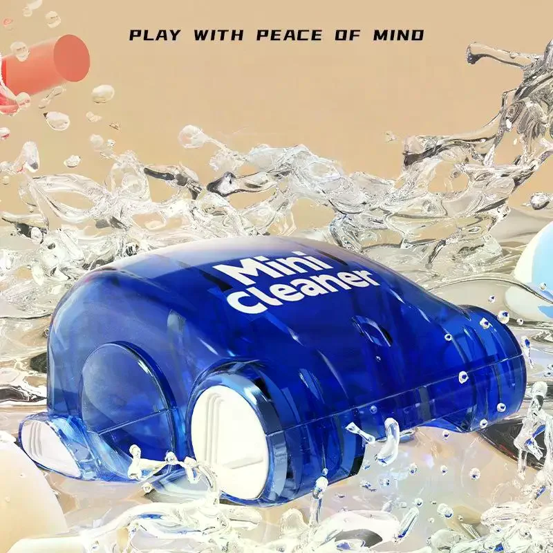 1Pcs Desktop Pencil Shavings Eraser Sweeper Garbage Truck Push Scooter Student Supplies Mini Desktop Cleaning Trolley