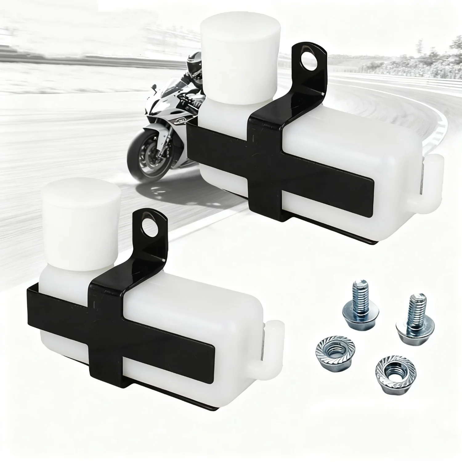 

Motorcycle Engine Parts 2 sets Oil Catch Tank Large capacity/Leak-splash-proof For Mini Moto ATV SSR Pit Dirt Bike Accessorie