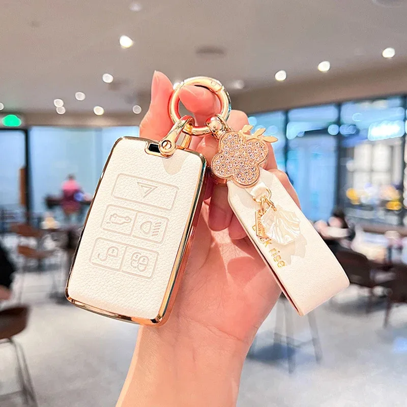 

For Land Rover Keycases Range Rover Sport Defender Discovery Evoque Velar Jauger keycover keycase key shell keychain