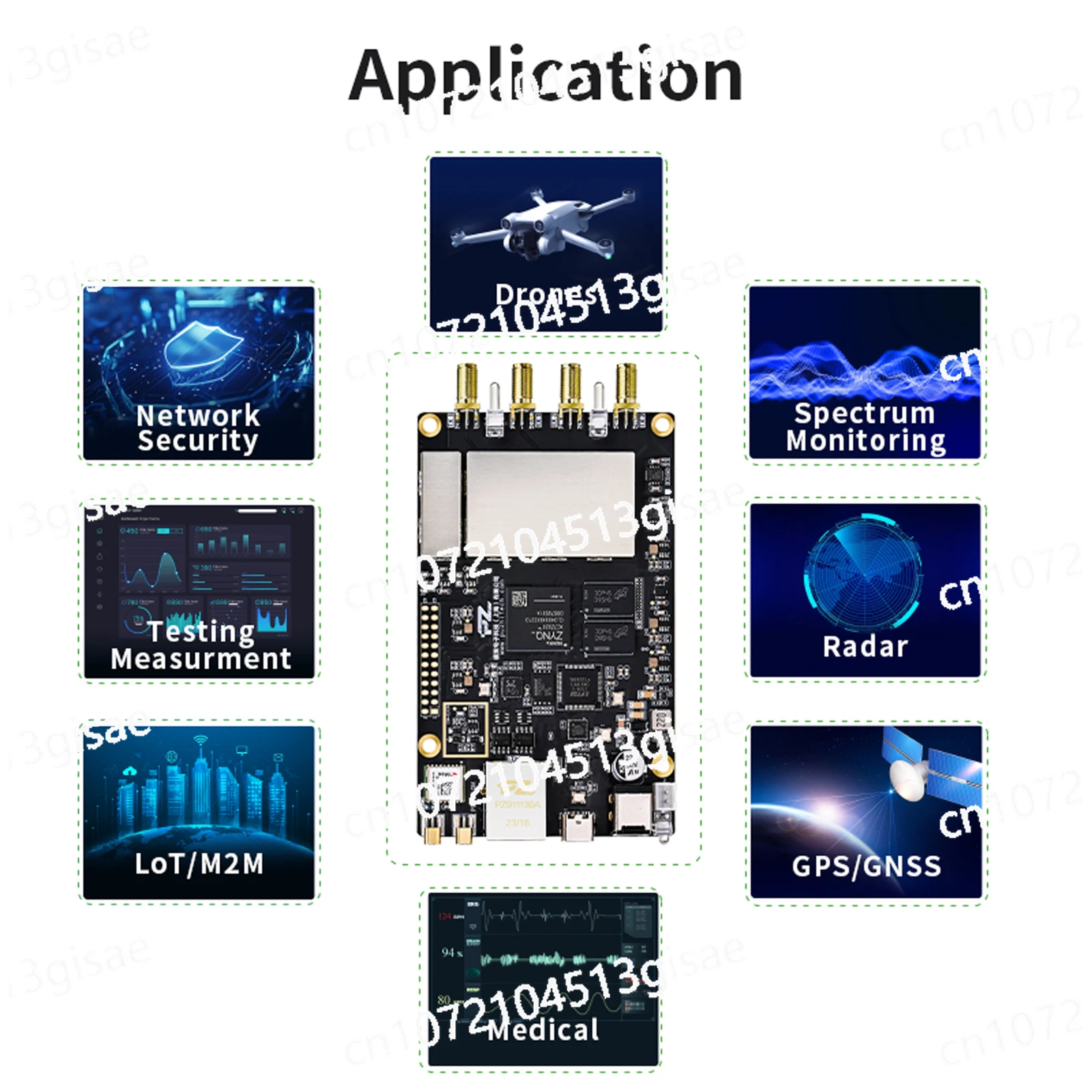 Puzhi PZSDR P201Pro/P203Pro Software Defined Radio SDR Transceiver ZYNQ7020 SoC ADI AD9361 Openwifi AD9363 Plugin